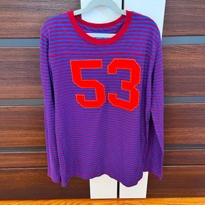 Crewcuts “football” long sleeve shirt size 14